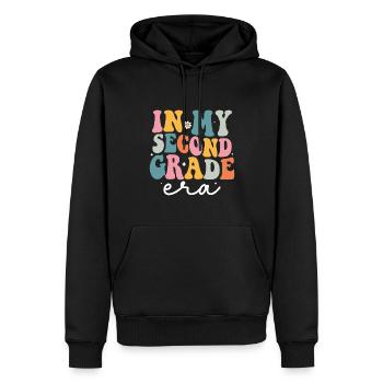 Zweite Klasse Rainbow Girls Jungen Lehrerteam 2. - Männer Premium Bio Hoodie - Schwarz - Vorne - Nico (187cm)