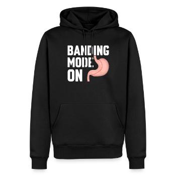 Lustige Magenbypass-Operation Bariatrie - Männer Premium Bio Hoodie - Schwarz - Vorne - Nico (187cm)