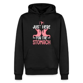Lustige Magenbypass-Operation Bariatrie - Männer Premium Bio Hoodie - Schwarz - Vorne - Nico (187cm)