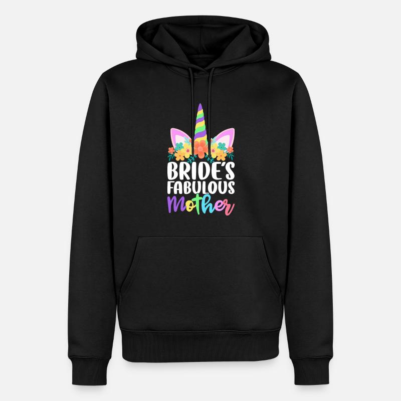 Douche nuptiale de mariage - Sweat à capuche Premium bio Homme - noir