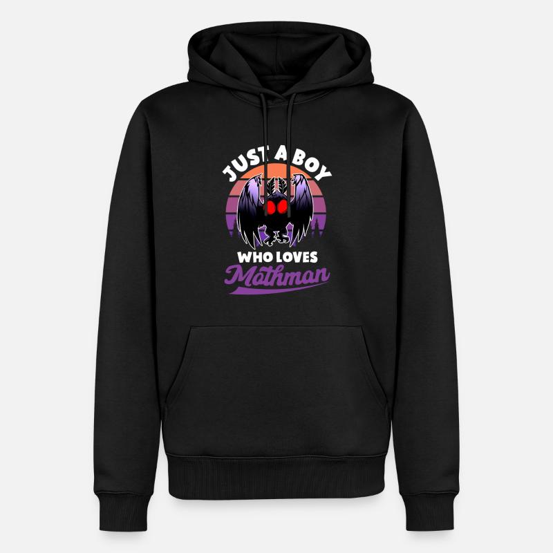 Kryptide Kryptozoologie - Männer Premium Bio Hoodie - Schwarz