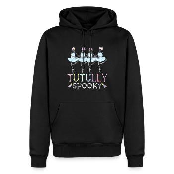 Halloween Skelett Ballett Tanz Ballerina - Männer Premium Bio Hoodie - Schwarz - Vorne - Nico (187cm)