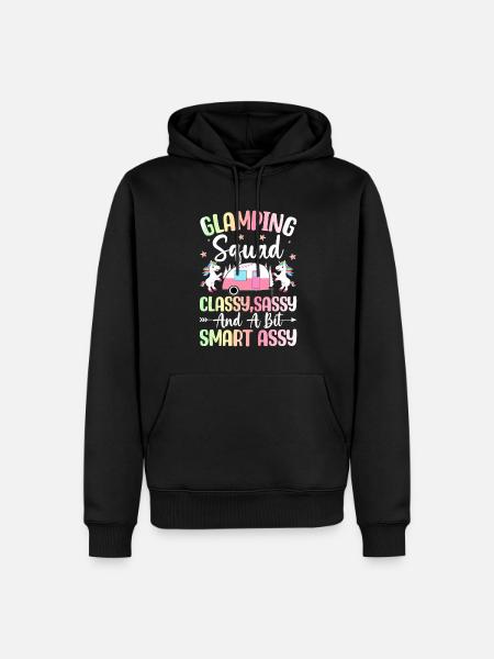 Glamping Team Glamper - Men’s Premium Organic Hoodie - black