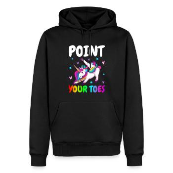 Gymnastique Gymnaste Roue De Charrette Fille - Sweat à capuche Premium bio Homme - noir - Devant - Nico (187cm)