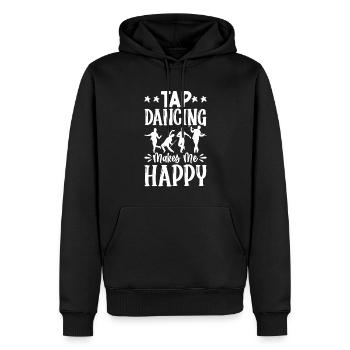 Stepptanz Stepptänzerin - Männer Premium Bio Hoodie - Schwarz - Vorne - Nico (187cm)