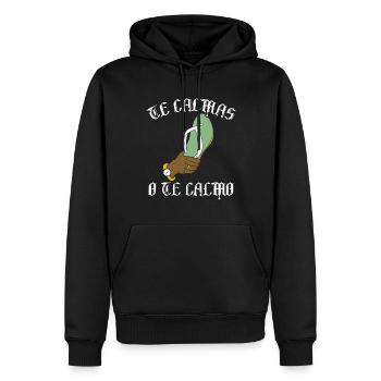 Hispanisch Latino Amerikanisch Mexikanisch - Männer Premium Bio Hoodie - Schwarz - Vorne - Nico (187cm)