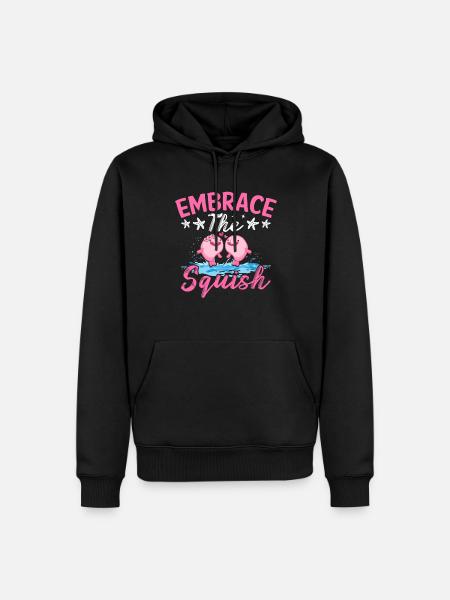 Funny sea creature - Men’s Premium Organic Hoodie - black