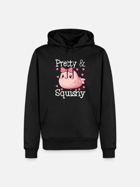 Funny Blobfish Sea Creature - Men’s Premium Organic Hoodie - black