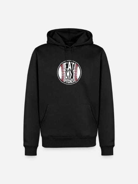 Baseball Funny - Men’s Premium Organic Hoodie - black
