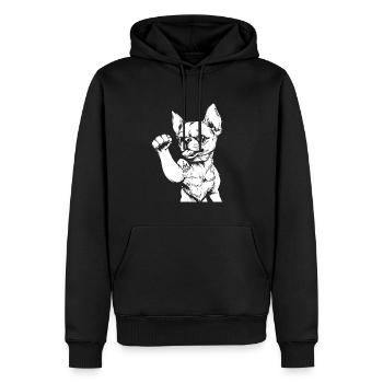 Chihuahua I Love Mom - Männer Premium Bio Hoodie - Schwarz - Vorne - Nico (187cm)