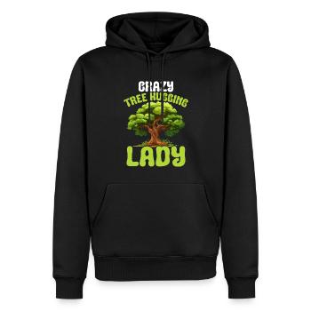 Environnementaliste et défenseur de l’environnement - Sweat à capuche Premium bio Homme - noir - Devant - Nico (187cm)