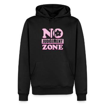 Mom Mom - Men’s Premium Organic Hoodie - black - Front - Nico (187cm)