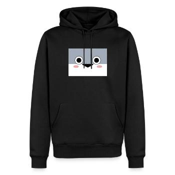 Sacambaspis Uralter Fisch Meme Niedlich - Männer Premium Bio Hoodie - Schwarz - Vorne - Nico (187cm)