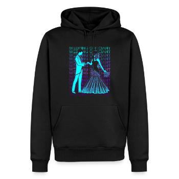 Célébrant de mariage Pasteur Hochzeit Ordained Ministe - Sweat à capuche Premium bio Homme - noir - Devant - Nico (187cm)