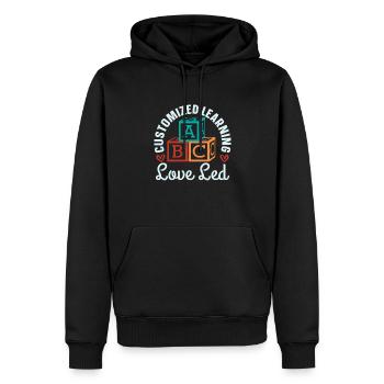 Mama Mutter Homeschool Mutterlehrerin - Männer Premium Bio Hoodie - Schwarz - Vorne - Nico (187cm)