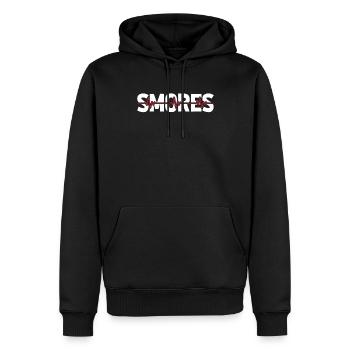 Smores S'mores Ekg Heartbeat - Männer Premium Bio Hoodie - Schwarz - Vorne - Nico (187cm)