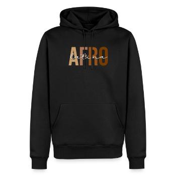Schwarz Afrikanisch Amerikanisch Hispanisch Stolz - Männer Premium Bio Hoodie - Schwarz - Vorne - Nico (187cm)