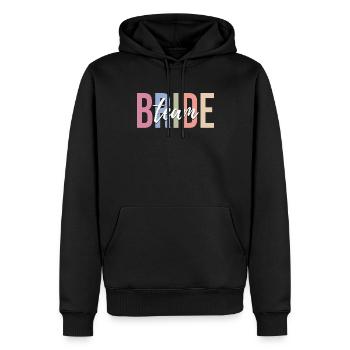 Brautparty Junggesellinnenabschied - Männer Premium Bio Hoodie - Schwarz - Vorne - Nico (187cm)