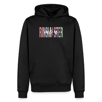 Circus Manegemeister Ringmaster Mother Carnival - Men’s Premium Organic Hoodie - black - Front - Nico (187cm)