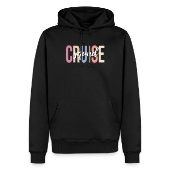Cruise Holiday Cruise Cruise Ship - Men’s Premium Organic Hoodie - black - Front - Nico (187cm)