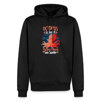 Octopus Is Just A Floppy Floppy Sea Spider Octopus - Men’s Premium Organic Hoodie - black - Front - Nico (187cm)