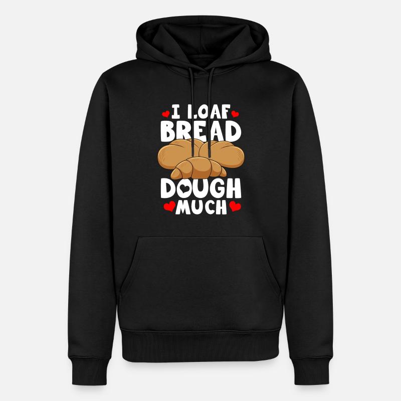 Bread Baking Bread Maker - Men’s Premium Organic Hoodie - black