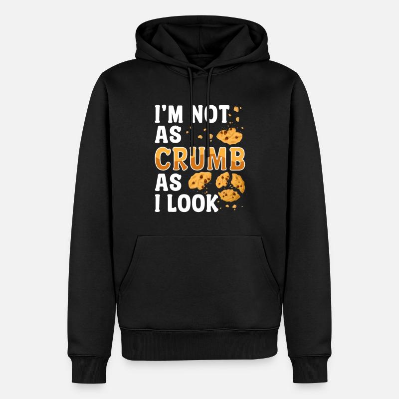 Bread Baking Bread Maker - Men’s Premium Organic Hoodie - black