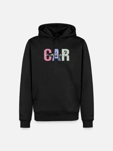 Valet parking attendant - Men’s Premium Organic Hoodie - black