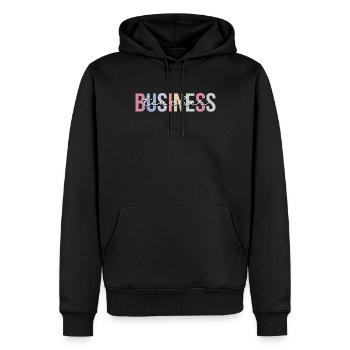 Business Teacher Teaching - Men’s Premium Organic Hoodie - black - Front - Nico (187cm)