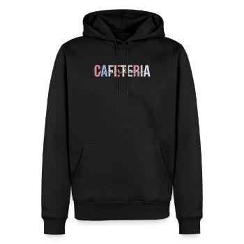Cafeteria-Mitarbeiterin Lunch Lady - Männer Premium Bio Hoodie - Schwarz - Vorne - Nico (187cm)
