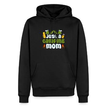 Tent Camping Camping Just A Camping Mom - Men’s Premium Organic Hoodie - black - Front - Nico (187cm)