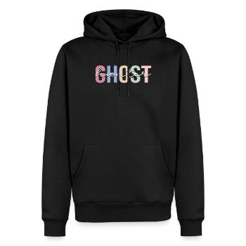 Geisterjäger Paranormaler Ermittler Geisterjagd - Männer Premium Bio Hoodie - Schwarz - Vorne - Nico (187cm)