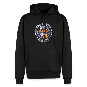 Dackel Dachshund Dog Aunt Fur Life - Männer Premium Bio Hoodie - Schwarz - Vorne - Nico (187cm)