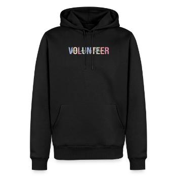 Freiwillige Feuerwehr Feuerwehrleute - Männer Premium Bio Hoodie - Schwarz - Vorne - Nico (187cm)