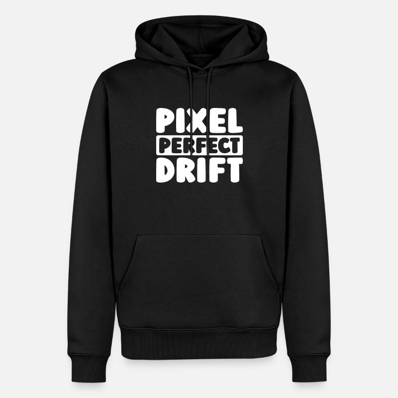 Sim Racing - Sweat à capuche Premium bio Homme - noir