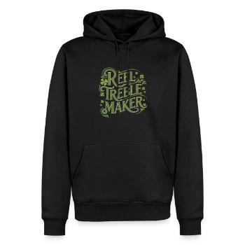 Irish Dance Irischer Tanz - Männer Premium Bio Hoodie - Schwarz - Vorne - Nico (187cm)