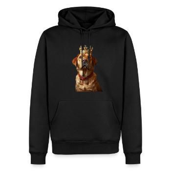 Labrador Retriever - Sweat à capuche Premium bio Homme - noir - Devant - Nico (187cm)