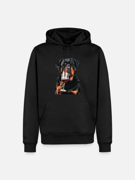 Rottweiler - Men’s Premium Organic Hoodie - black