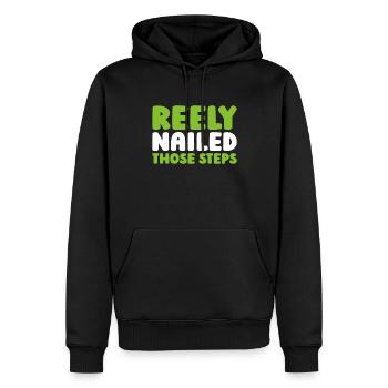 Irish Dance Irischer Tanz - Männer Premium Bio Hoodie - Schwarz - Vorne - Nico (187cm)