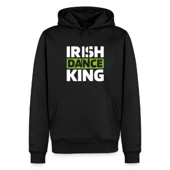 Irish Dance Irischer Tanz - Männer Premium Bio Hoodie - Schwarz - Vorne - Nico (187cm)