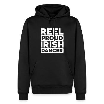 Irish Dance Irischer Tanz - Männer Premium Bio Hoodie - Schwarz - Vorne - Nico (187cm)