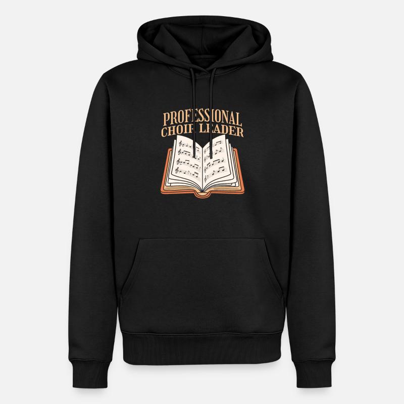 Professeur de chorale - Sweat à capuche Premium bio Homme - noir