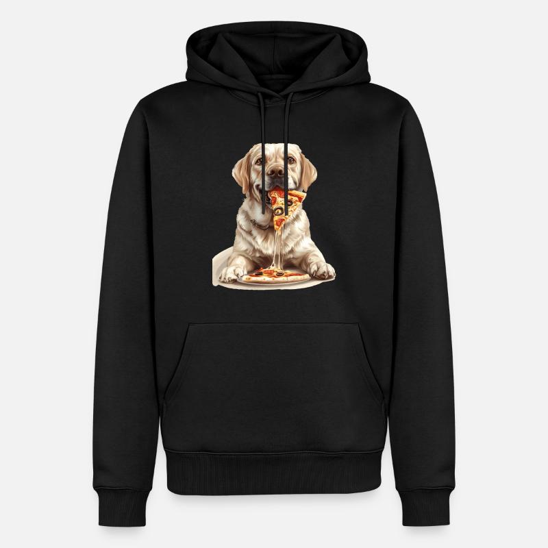 Labrador Retriever - Sweat à capuche Premium bio Homme - noir