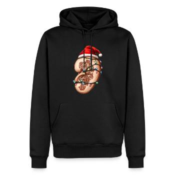 Dialyse-Techniker Dialyse-Techniker Lunge - Männer Premium Bio Hoodie - Schwarz - Vorne - Nico (187cm)