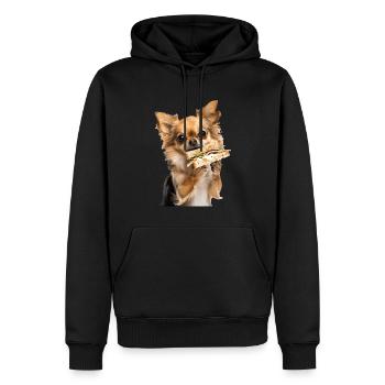 Chihuahua - Männer Premium Bio Hoodie - Schwarz - Vorne - Nico (187cm)