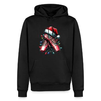 Ballett Tanz Ballerina Schuhe Weihnachten Hut Xmas - Männer Premium Bio Hoodie - Schwarz - Vorne - Nico (187cm)