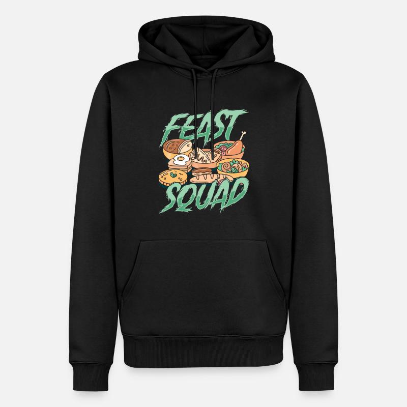 Caterer Kader - Männer Premium Bio Hoodie - Schwarz