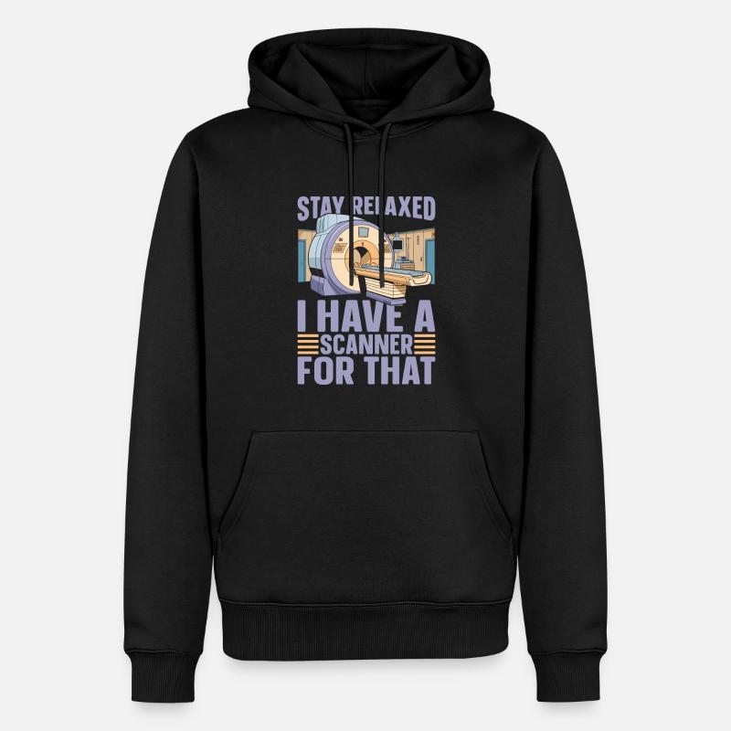 Mrt Technologe - Männer Premium Bio Hoodie - Schwarz