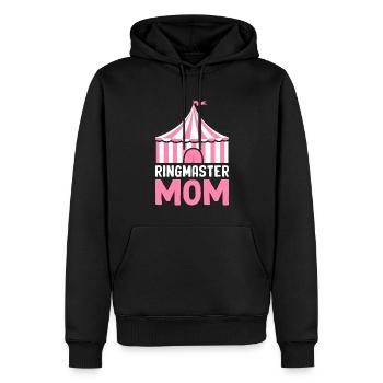 Ringmaster Mom Circus Party Carnival - Men’s Premium Organic Hoodie - black - Front - Nico (187cm)