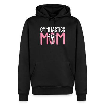 Gymnastik Mama Turnerin Akrobatin Mama - Männer Premium Bio Hoodie - Schwarz - Vorne - Nico (187cm)